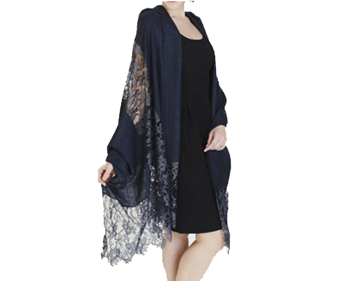 Lace Hijab Scarf And Pashmina